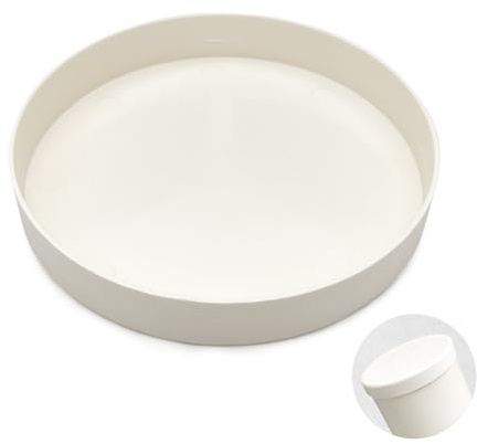 Rörpropp för dräneringsrör DN 125 – plugg muffproppar perfekt för att stänga dräneringsrör avloppsrör 125 mm, robust blindproppar muffinsplugg vitt lock för PVC-rör 125 mm