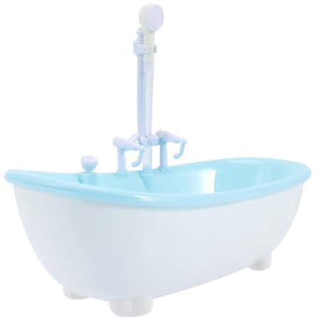 GALPADA Doll Bathtub Spielzeug Wasser Spritzende Badewanne Für Kleinkinder Kreatives Rollenspiel Zubehör Für Jungen Und Mädchen Fördert Vorstellungskraft Und Motorische Fähigkeiten