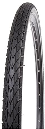 KENDA Mixte Reifen 700x45c, 45-622, K-1172, Khan Ii, 60 Tpi, K-Shield Plus, mit Reflexsstreifen, Schwarz, mit Banderole, 10er Ballen Copertone