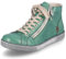 Rieker Damen Sneaker Z1221, Frauen Schnürschuhe, lose Einlage,straßenschuhe,Strassenschuhe,Schnuerung,lace-up Shoes,Low-tie,grün (53),42 EU / 8 UK