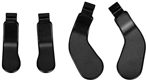 Lot de 4 Palettes de Manette en Acier Inoxydable, Verrous de Gâchette en Métal, Accessoires de Jeux Vidéo pour One Elite Series 2 Modèle 1797, Kit de Boutons D'accessoires