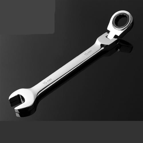 YMYGCC Ratchet Spanner Combination Ratchet Wrench, with Flexible Head, Dual-Purpose Ratchet Tool, Ratchet Combination Set. Car Hand Tools 210 (Color : Pink)