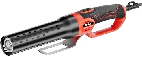 Shall Encendedor de carbón eléctrico de 1850 W, Pistola de Calor, Calor sin químicos, para Fumadores de Barbacoa, encendedores de Barbacoa,
