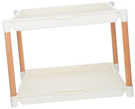 SUPVOX Piastra di Germinazione per Vassoio A Doppio con Fori in Rete per Microgreens Kit di Coltivazione Senza in Materiale Pp per La Coltivazione di Piante da