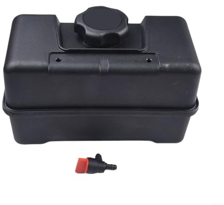 Lawnoval Réservoir de carburant en plastique 691993 avec bouchon pour souffleuse à neige, motoculteur et déchiqueteuse à bois, capacité de 4 litres, système d'alimentation en carburant fiable