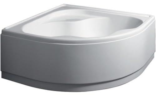 1 PZ GUSCIO VASCA ANGOLARE CON PANNELLO MOD. AMBRA cm. 140 x 140 NextradeItalia Mod.FERX.DIAENE-INERN