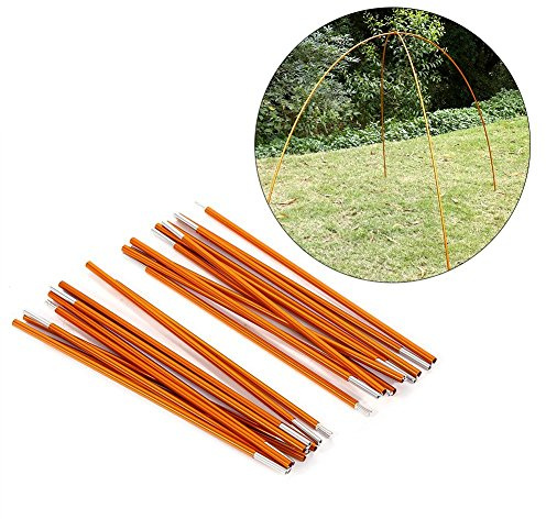 Arceau de tente pour camping de plein air - Lot de 2 arceaux de 8,5 mm - En alliage d'aluminium - Accessoires de support de rechange , 0.85x405cm（For 3-4 People Tent Pole）