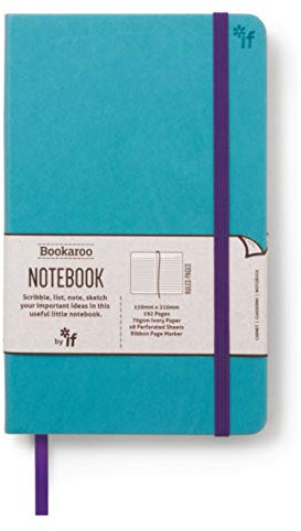 IF Bookaroo Notebook Journal - Turquoise
