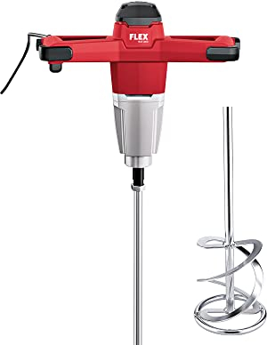 Flex Rührwerk (Motor 1010 Watt, 1-Gang Getriebe, Werkzeugaufnahme M14, Max. Rührkorbdurchmesser 120 mm, Rührer) 495883
