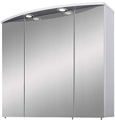Schildmeyer Verona LED Armario con Espejo, Ancho 80 cm