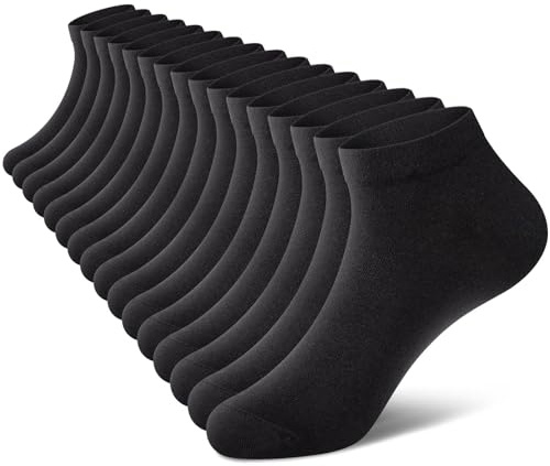 wernies No Show Men Socks, Low Cut Ankle Sock, Men Short Socks Casual Cotton Socks Size 6-10