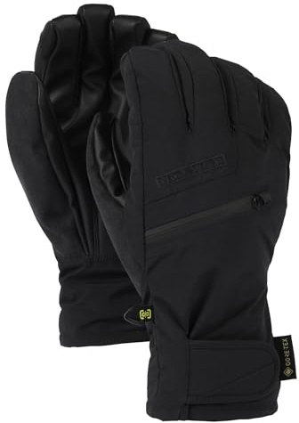 Burton Men's GORE-TEX Under Gloves, True Black, Medium