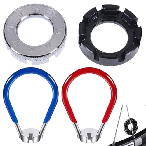 ZDL Speichenschlüssel Fahrrad,Speichenspanner,Speichenschlüssel für Fahrräder, Fahrradwerkzeug, Speichenschlüssel,Fahrradspeichen, Fahrradzubehör, Outdoor-Werkzeug, Speichenwerkzeug