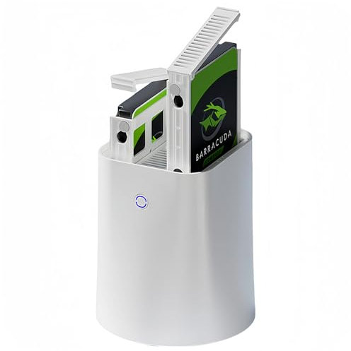 FakestarPC Mini PC NAS de 2 bahías Ryzen 7 5825U 8C/16T, compatible con 40T 2 x 20T, almacenamiento HDD de 2 x 3.5 pulgadas, mini host, servidor NAS, DDR4 3200MHz NVME, 4 USB, HDMI, DP, tipo C, WiFi 6