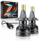 Devechos Bombilla Lenticular Led H7: Canbus 110W 20000LM Bombillas h7 Led, Sostituzione Alogena para Faros Coche, Lámpara para Faros 6500k 12v