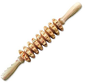 Agwuoetr Fitness Roller Stick Massage Roller Muskel Entspannen Körper Anti Cellulite Akupunktur Massagegerät