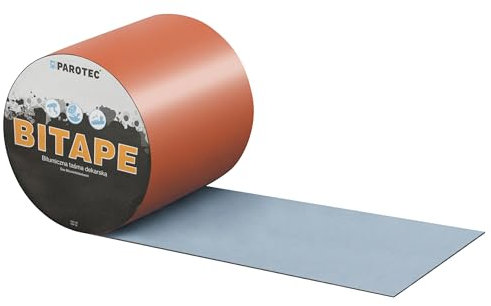 Ruban bitumineux 150 mm x 10 m, bande étanche auto-adhésive pour toiture, réparation fuite, résistance UV, humidité, aluminium, Rouge Brique RAL 8004