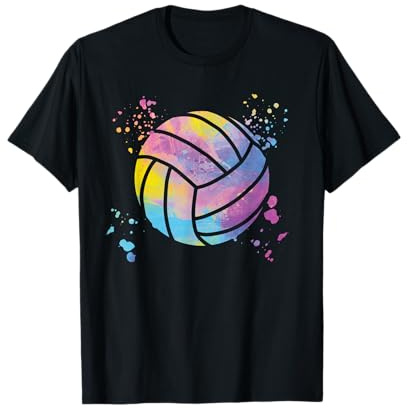 Giocatore di pallavolo Colorsplash Ragazze Bambini Beach Volley Maglietta