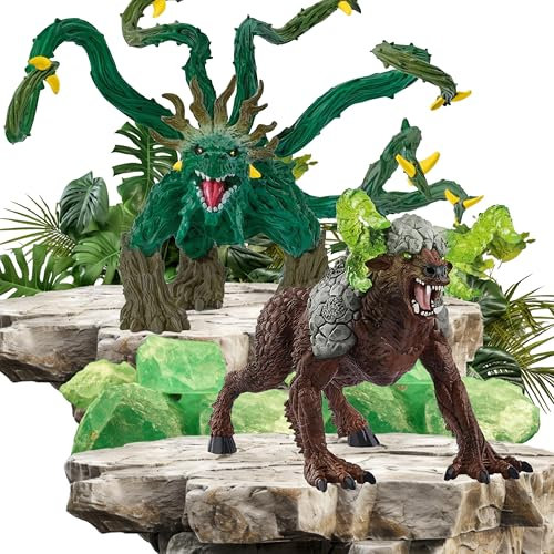 SCHLEICH 42521 Fels Bestie 70144 Dschungel Ungeheuer – Zwei Giganten der Fantasiewelt!