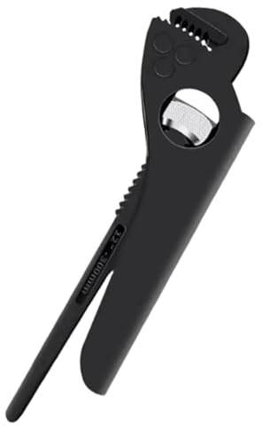 Sghtil - Pinza de manguera para reparación - Pinza de tubo con mandíbula en V y bloqueo rápido para electricista, hogar, industrial, jardín y fontanería