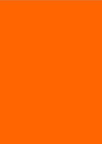 House of Card & Paper A3/297 x 420 mm 220 gsm färgat kort - orange (förpackning med 50 ark)