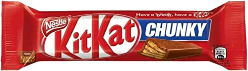 KIT KAT Chunky Chocolate 24 Bars (Chunky Original (24 x 40g)) with Sweet Bag - VSTAR