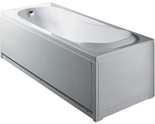 Bañera rectangular sin hidromasaje con paneles, mod. Diámetro: 150x70