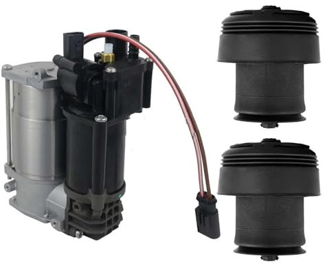 Biltillbehör För BMW X5 F15 För F85 X6 F16 2014-2019 37126795013 37206875177 Luftfjädring Kompressor Luftfjäder Gastrycksdämpare