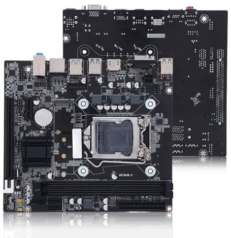 H81 Gaming Motherboard, DDR3, M.2, LGA 1150, M ATX Motherboard, Support Core I3 I5 I7 4. Generation CPU -Prozessoren, Integrierte LAN, PCI E X16