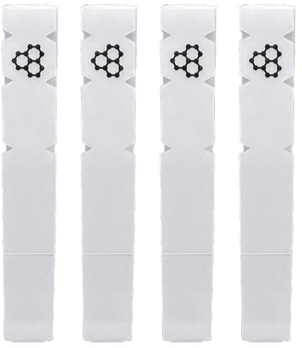 CRBN Pickleball, Edge Guard Tape, Clear 16mm 4 Pack