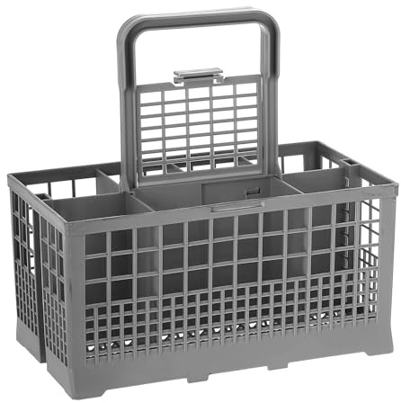 BP Homespares Dishwasher Silverware Cutlery Basket (240mmx135mm - Height 235mm((9.4 x 5.4in) for utensils Compatible with most brands- GE, Whirlpool, Samsung, BOSCH, Maytag, KitchenAid, Kenmore