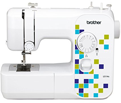 Brother LS14S Metal Chassis Sewing Machine, 43.9 x 18.9 x 36 cm White