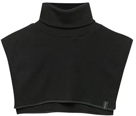 Dilling Damen Halswärmer aus 100% BIO-Merinowolle Schwarz S