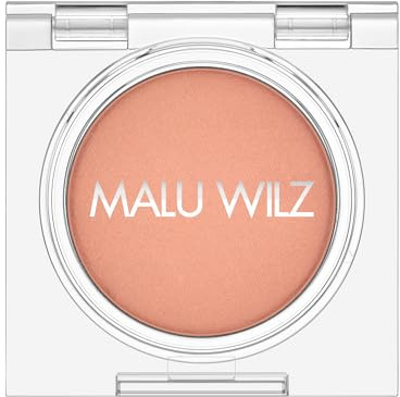 Malu Wilz Velvet Blush Nr. 05 Apricot Crush - Rouge Puder Makeup für natürlich aussehende Wangen, Superleichter, samtiger Blush Powder zum Konturieren