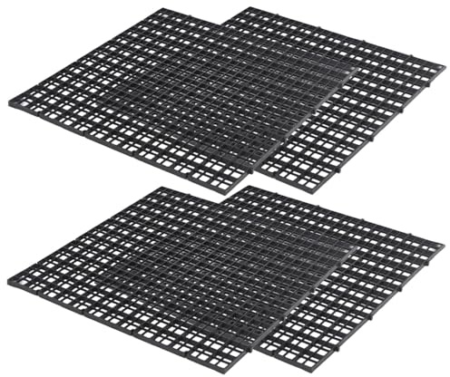 Cappe per Acquario - Piastre di Copertura per Acquario da 4 Pezzi, Copertura Superiore per Acquario con Pannello a griglia | Coperchi per Area basking, terrazza per Tartarughe, Coperchio per terrario