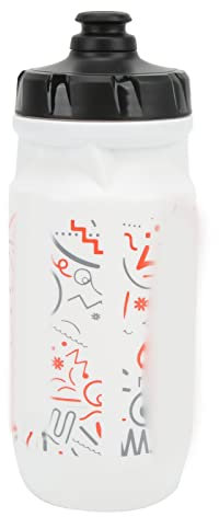 equlup Bikes Water Bottles, 550ml Mountain Bikes Sports Water Bottle Leakproof Squeezable Plastic Water Bottle Outdoor Cycling Kettle for Riding Camping Hiking (550ML)