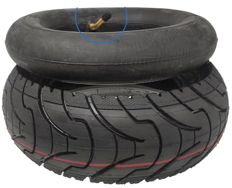 E Scooter Reifen, E Roller Reifen Elektroroller 10 Zoll 80/65-6 10X3.0 for Inokim Oxo Kugoo M4 G1 Dualtron VICTOR EAGLE Speedway 4 Zero 10X Bike(Tire and Tube 45)