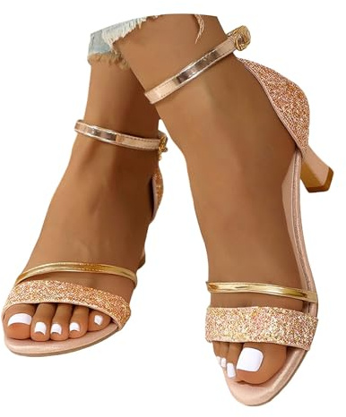 Damsandaler, aftonklack, barfotaskor, komfortskor, ortopedisk sandal, halkfria, strandsandaler, promenadsko, barfot, elegant, plattform, bröllop, pumps