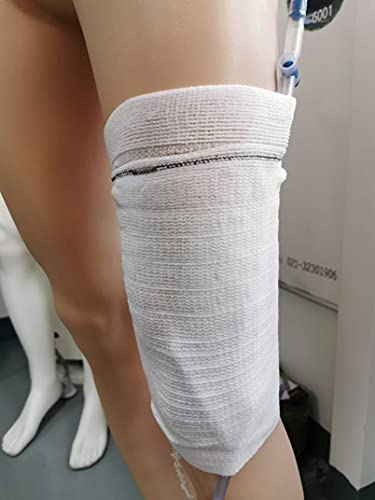 Katheter-Beinbeutel-Halterhüllen - Foley Urinbeutel-Halter Pflegehülle, atmungsaktiv & ultra-weich (XL)