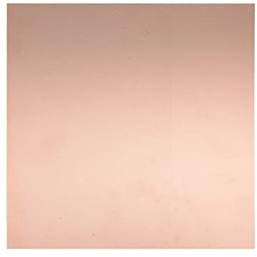 YOKIVE PCB Rame Scheda Rivestita, FR4 Lato Singolo Schede Circuito Vuote, Ottimo per Elettronica Hobby, Incisione, Circuito Progetti (200mmx200mmx1.5mm)