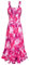 GRACE KARIN Robe longue d'été à bretelles florales pour femme, col carré, ourlet double couche, smocké, Fleur floue violette et rose, XXL