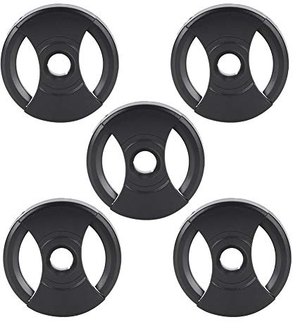 Adattatore per dischi da 5 pezzi, accessori per giradischi per grammofono, materiale plastico di alta qualità, adattatori centrali neri per dischi, fonografi e televisori,