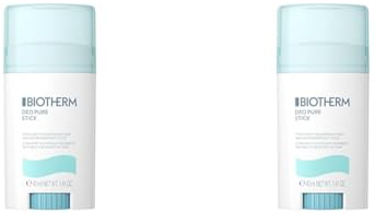 Biotherm Deo Pure Stick, antitranspirantes Deodorant für Damen, erfrischender Deostift mit 48 Stunden-Wirkung gegen Schweiß und Achselnässe, mit belebendem Duft, 40 ml (Packung mit 2)