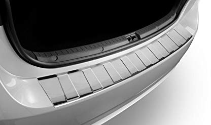 Edelstahl Ladekantenschutz Heckleiste maßgefertigt, kompatibel mit Audi Q3 II SUV(5) (2018-)