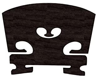 KERREY 4/4 3/4 1/2 1/4 1/8 Akustische Violine Ebenholzbrücke Saitenzubehör Geigenbrücken Geigen Zubehör Kit (Color : 3 4)