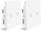 ZigBee Smart Alexa Lichtschalter, Unterputz WLAN Schalter, Berührungssensor Glas, 2.4GHz Single Live Wandschalter (Hub Erforderlich) Kompatibel mit Google Home/Tuya/Smart Life 2 Weg,2 Packungen