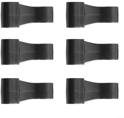 Set di 6 ganci a scatto in plastica per il fissaggio di coperture per barche, tettoie, auto, piscine e accessori per zattere gonfiabili