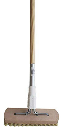 Schrubber 23 cm - 4-Loch (1 Stück, MIT Stiel)