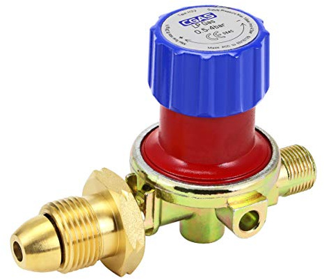 LPG Propane Gas Bottle Adjustable Regulator 0.5 to 4 Bar for Gas Torches, Calor Gas Bottles & Hoses Welding Accessories