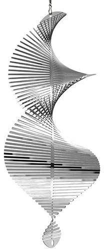 Beauty and the Wind Wind Spinner Metal Garden Spinners Outdoor Garden Art for Backyard Outdoor Hanging Decor and Spinners for Yard and Garden Ornaments 3D Shape